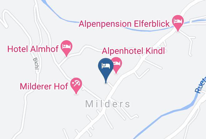 Innsbruck Land - Hotel Garni Bergland Maps
