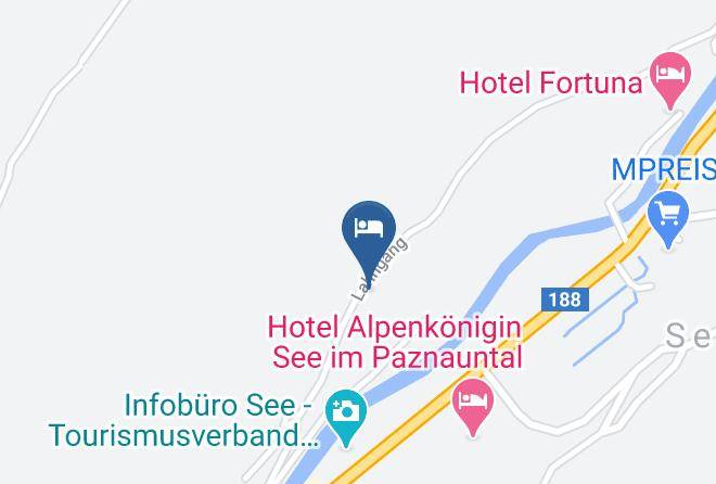 Landeck - Hotel Garni Bergwelt Maps