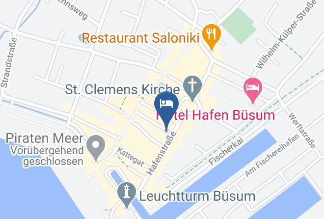 Dithmarschen - Hotel Garni Bootshaus Maps