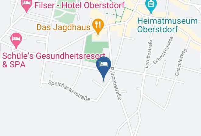 Oberallgau - Hotel Garni Brigitte Maps