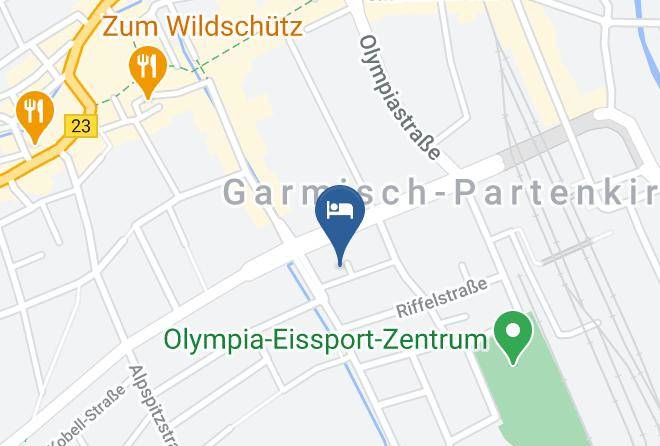 Garmisch Partenkirchen - Hotel Garni Brunnthaler Maps