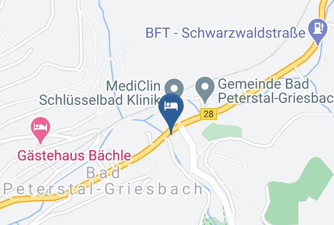 Ortenaukreis - Hotel Garni Cafe Rapple Maps