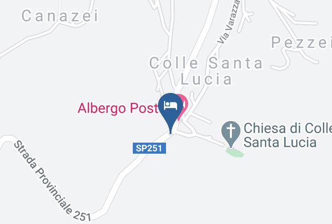 Belluno - Garni' Cesa Delle Angele Di Troi Oscar Maps