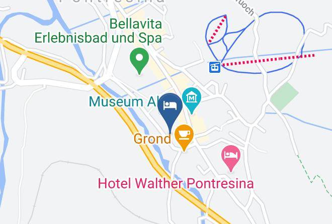 Malojamaloggia - Hotel Garni Chesa Mulin Maps