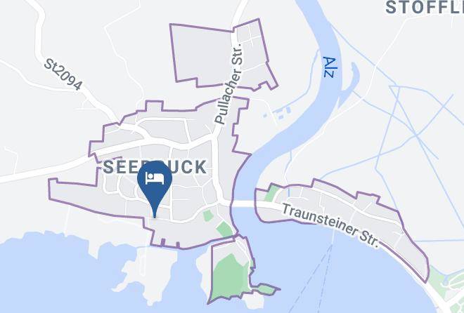Traunstein - Hotel Garni Chiemsee Pension Seebruck Gbr Maps