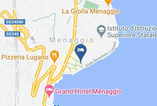Como - Hotel Garni Corona Maps