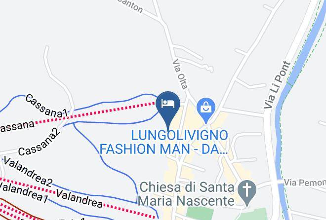 Sondrio - Hotel Garni Costanza Maps