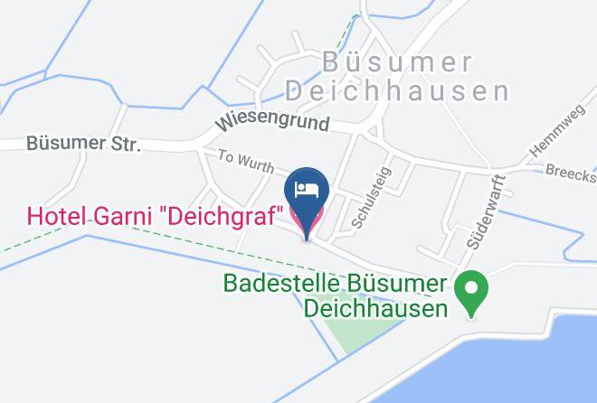 Dithmarschen - Hotel Garni Deichgraf Maps