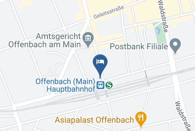 Offenbach Am Main - Garni Djaran Maps