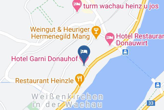 Krems Land - Hotel Garni Donauhof Maps