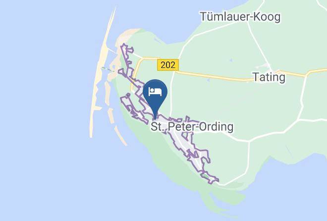 Nordfriesland - Hotel Garni Dunennest Maps