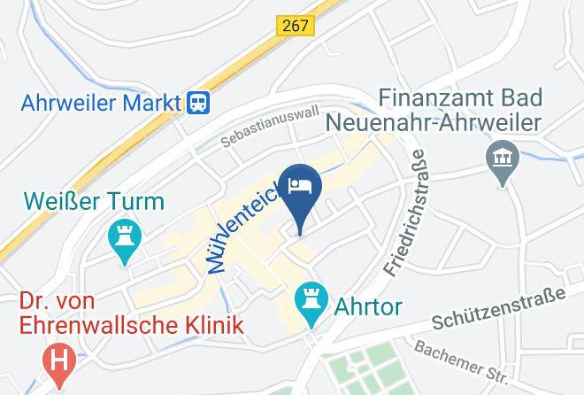 Hotel Eckschanke Bad Neuenahr Ahrweiler Map