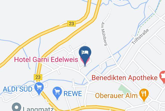 Garmisch Partenkirchen - Hotel Garni Edelweis Maps