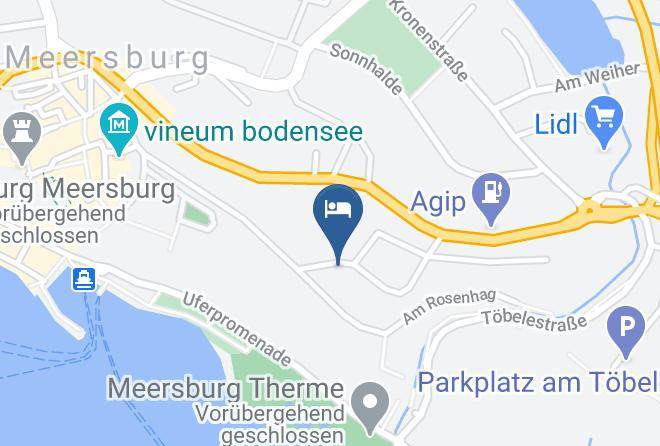 Bodenseekreis - Hotel Garni Eden Maps