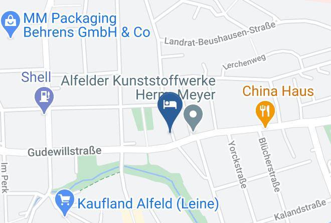 Hildesheim - Hotel Garni Elbe Maps