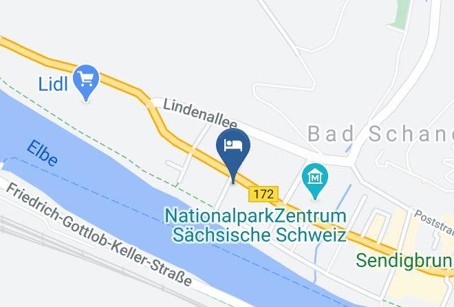 Hotel Garni Elbgarten Map