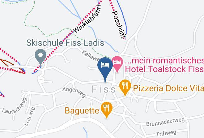 Landeck - Hotel Garni Elfriede Fiss Maps