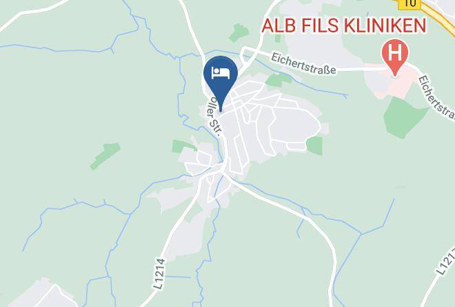 Goppingen - Hotel Garni Elisabeth Maps