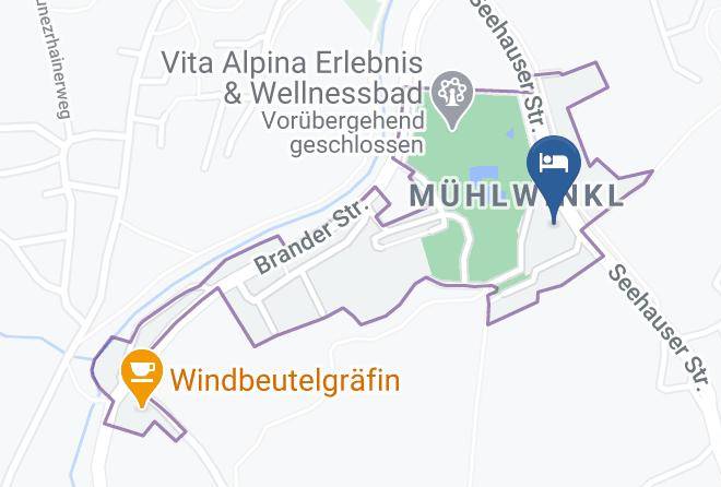 Traunstein - Hotel Garni Forsthaus Maps