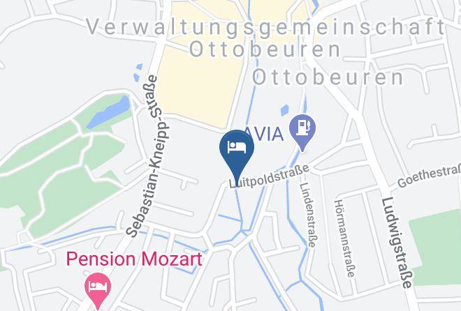 Unterallgau - Hotel Garni Am Muhlbach Maps