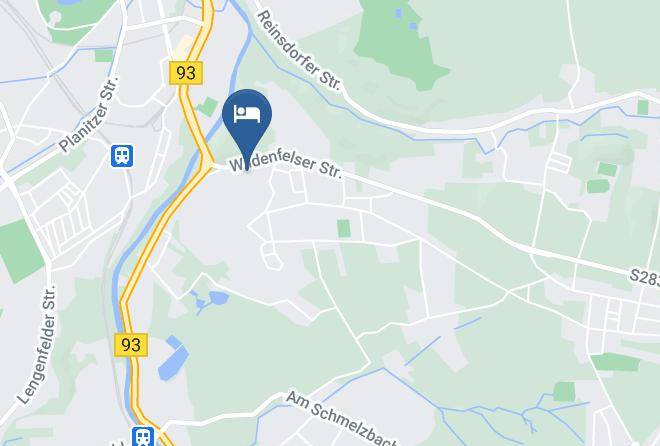 Zwickau - Hotel Garni Gerisch Maps