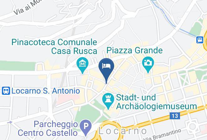 Locarno - Hotel Garni Giacometti Maps