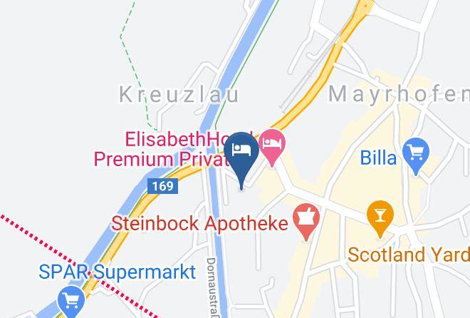 Schwaz - Hotel Garni Glockenstuhl Maps
