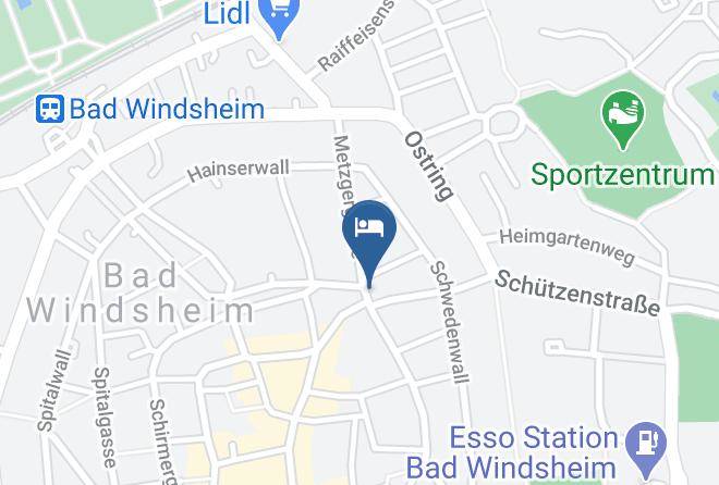 Neustadt An Der Aisch Bad Windsheim - Hotel Garni Goldene Traube Maps