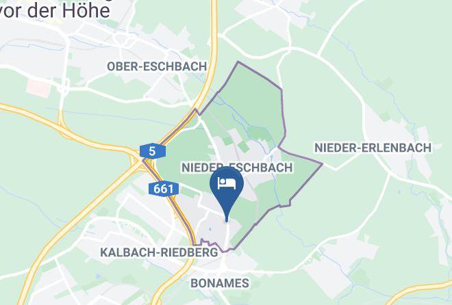 Frankfurt Am Main - Hotel Garni Gute Nacht Gmbh Maps
