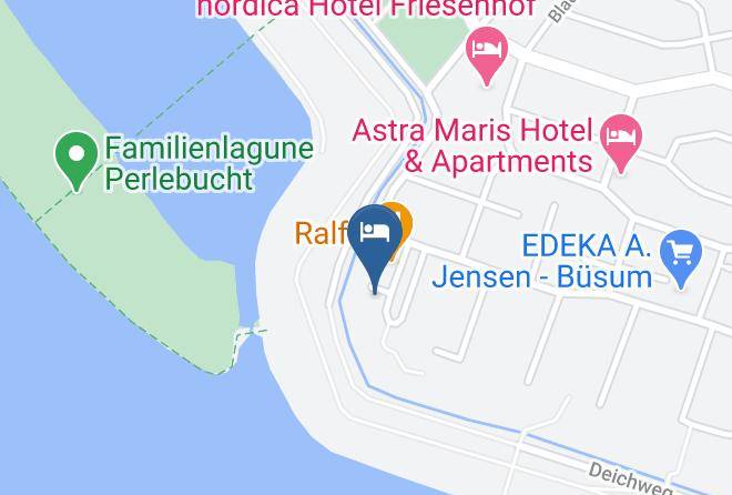 Dithmarschen - Hotel Garni Haus Am Meer Maps