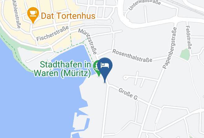 Mecklenburgische Seenplatte - Hotel Haus Kim Inh Fam Schroder Maps