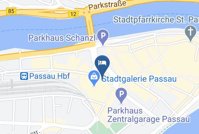 Passau - Hotel Garni Herdegen Maps