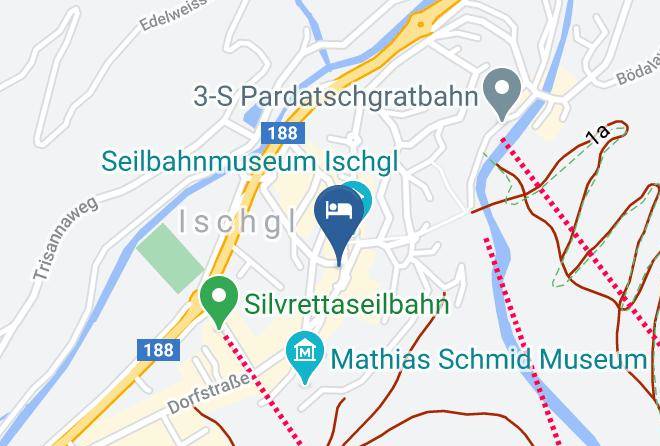 Landeck - Hotel Garni Hollboden Ischgl Maps