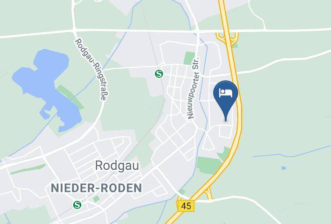 Offenbach - Hotel Garni Inh Jutta Heller Maps