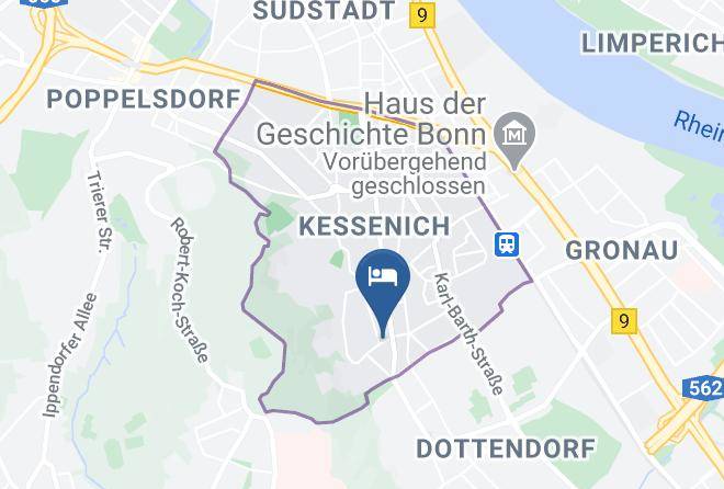 Bonn - Hotel Garni Jacobs Gmbh & Co Kg Maps