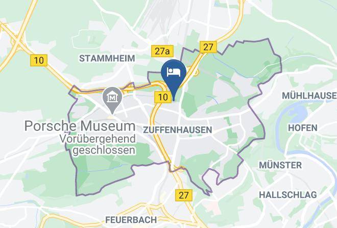 Stuttgart - Hotel Garni Keinath Maps