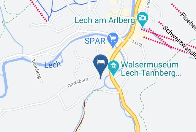 Bludenz - Hotel Garni Knappaboda Maps
