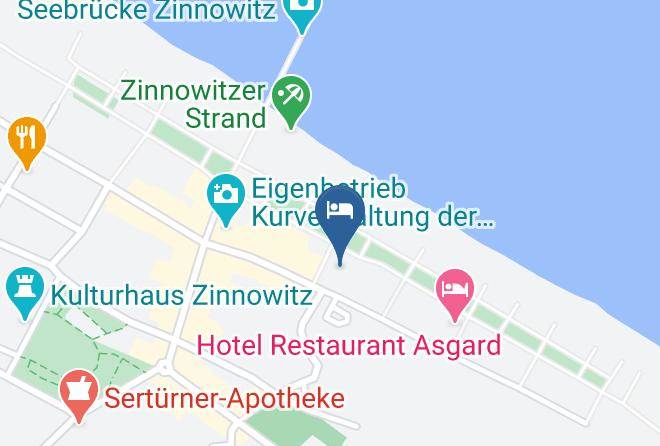 Vorpommern Greifswald - Hotel Garni Kormoran Maps