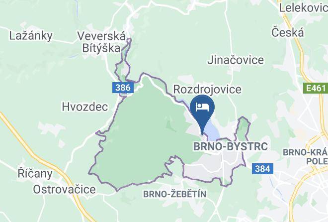 Brno - Hotel Garni Kozi Horka Maps