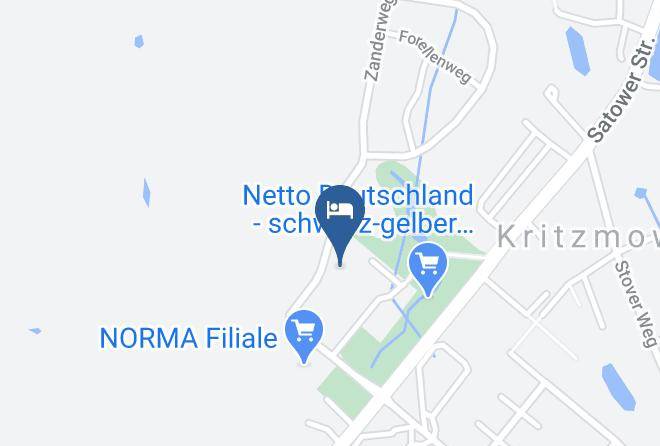 Rostock - Hotel Garni Kritzmow Park Maps