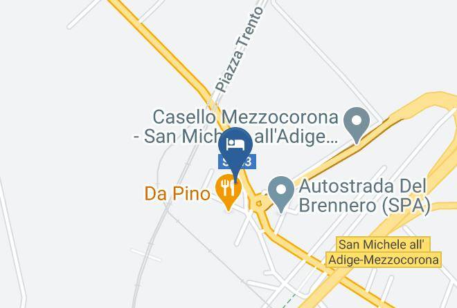 Trento - Hotel Garni La Vigna Maps