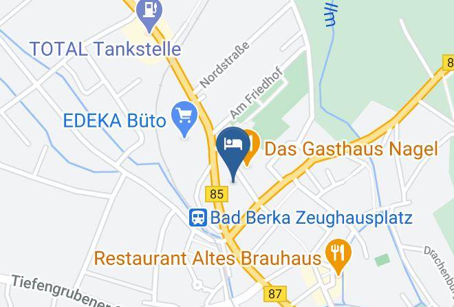 Weimarer Land - Hotel Garni Landhauspension Rank Maps