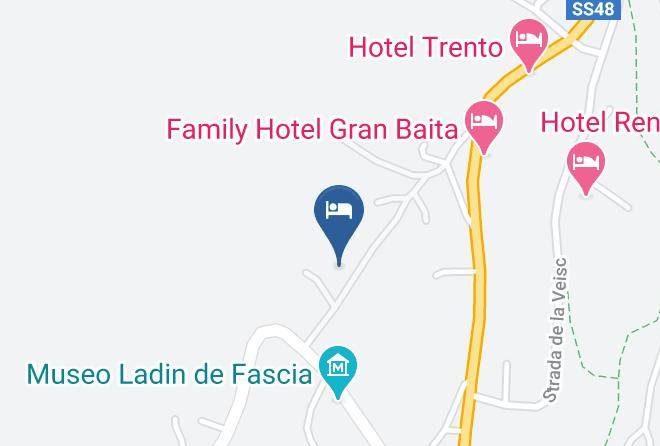 Hotel Garni' Lastei Sas Di Lastei Paolo E C Map