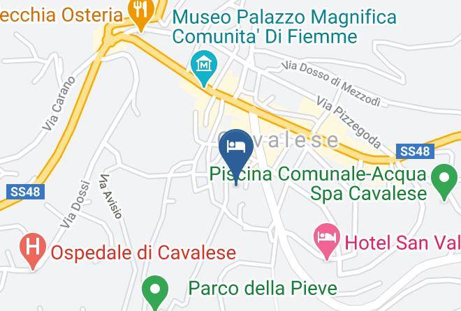 Trento - Hotel Garni Laurino Maps