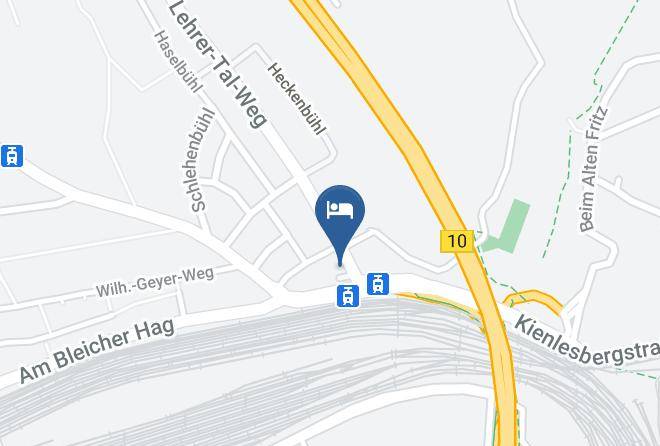 Ulm - Hotel Garni Lehrertal Maps