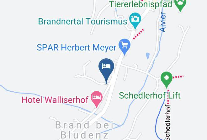 Bludenz - Hotel Garni Madrisa Maps