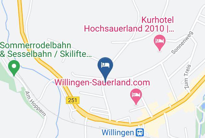 Waldeck Frankenberg - Hotel Garni Magdalenenhof Willingen Maps