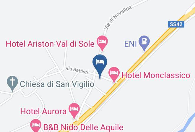 Trento - Hotel Garni' Maria Maps