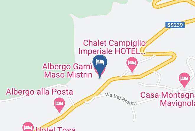 Trento - Albergo Garni Maso Mistrin Maps