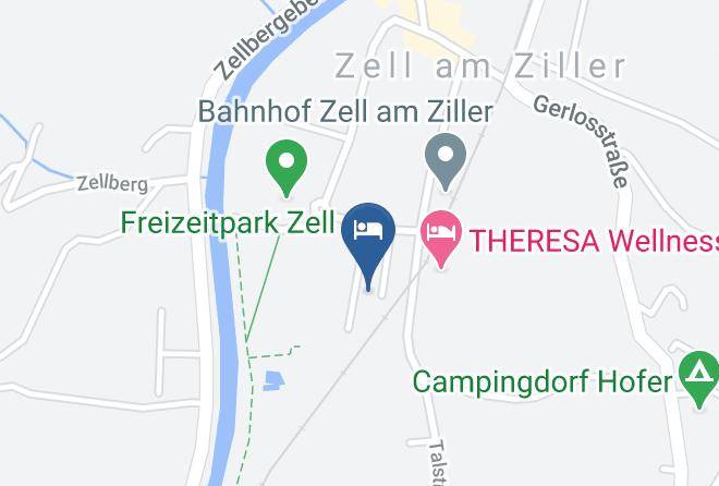 Schwaz - Hotel Garni Maximilian Zell Am Ziller Maps